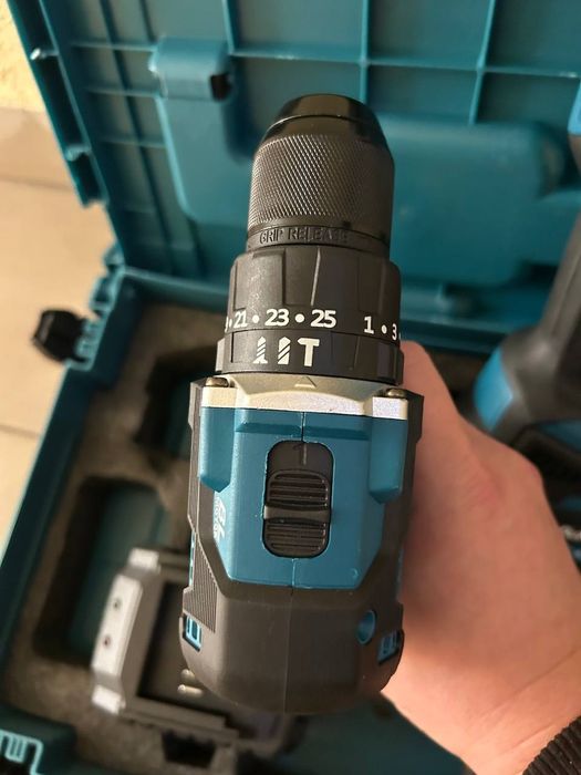 Безщітковий Набір 2в1 Шуруповерт + Болгарка 2 АКБ