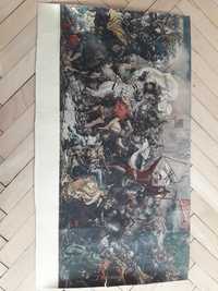 Stary obraz Bitwa pod Grunwaldem 1910 rok