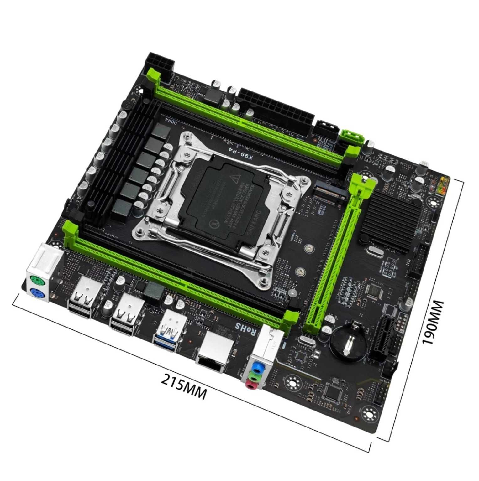 ПК Комплект Плата X99 +Intel Xeon 2680 V3 +16Гб DDR4 Компьютер для игр