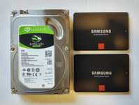 Dysk HDD Seagate 3,5" 2TB/SSD 1Tb polecam.