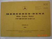 Katalog części silnika MERCEDES- BENZ TYP OM 421 /421 A /421 LA