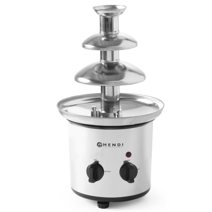 Czekoladowa fontanna stalowa Hendi 170W do fondue 1.5kg