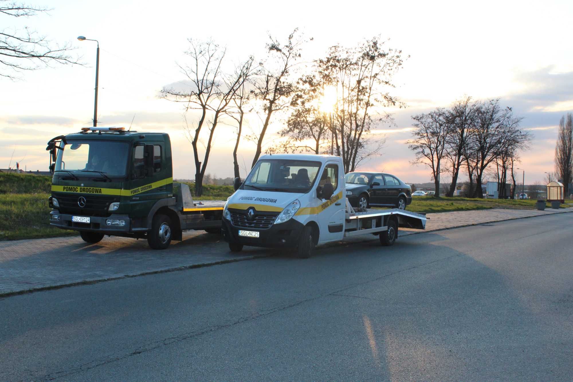 Pomoc Drogowa 24H Laweta Tarnowskie Góry Transport Kraj Zagranica