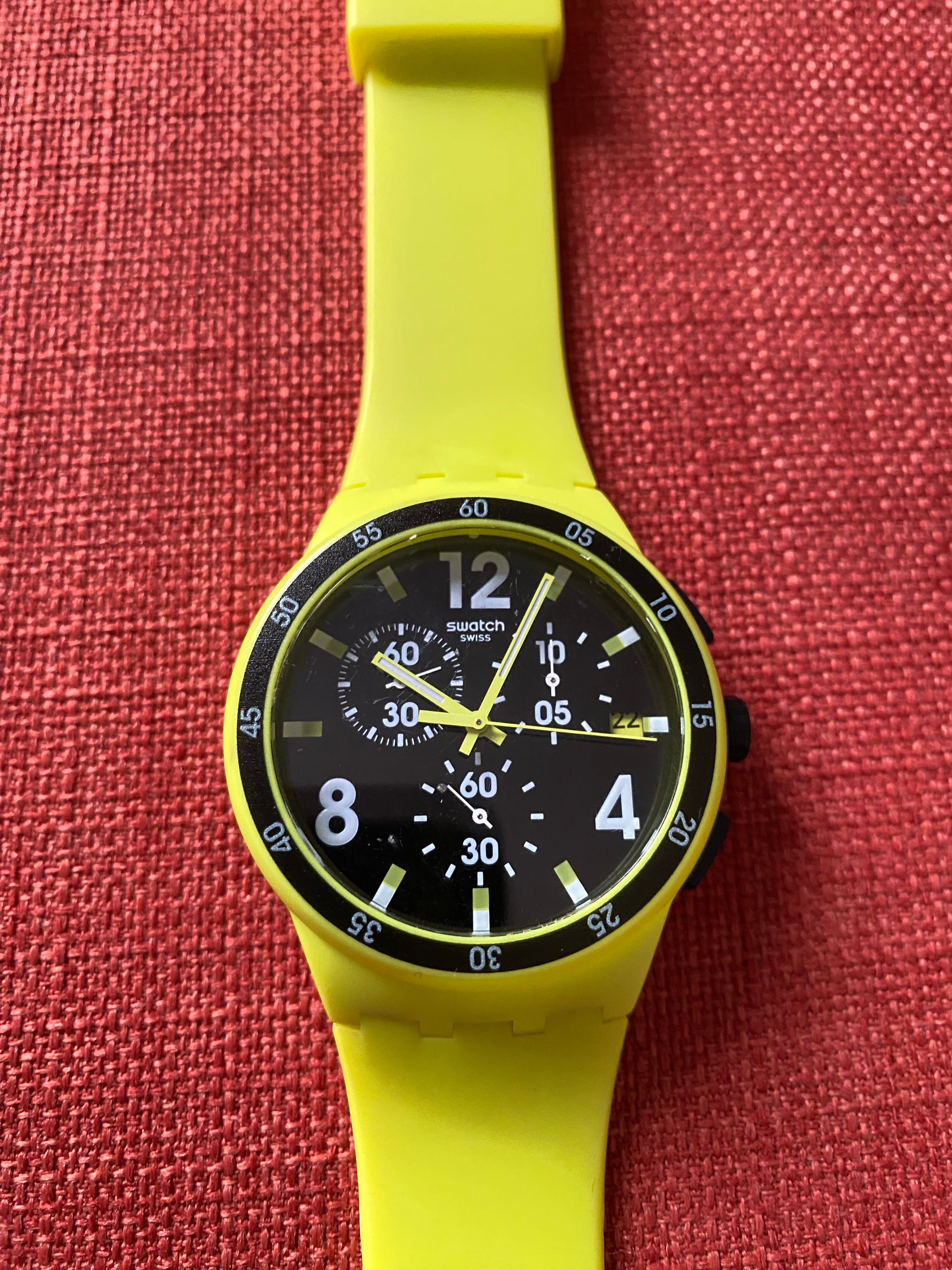 Relógio verde - swatch