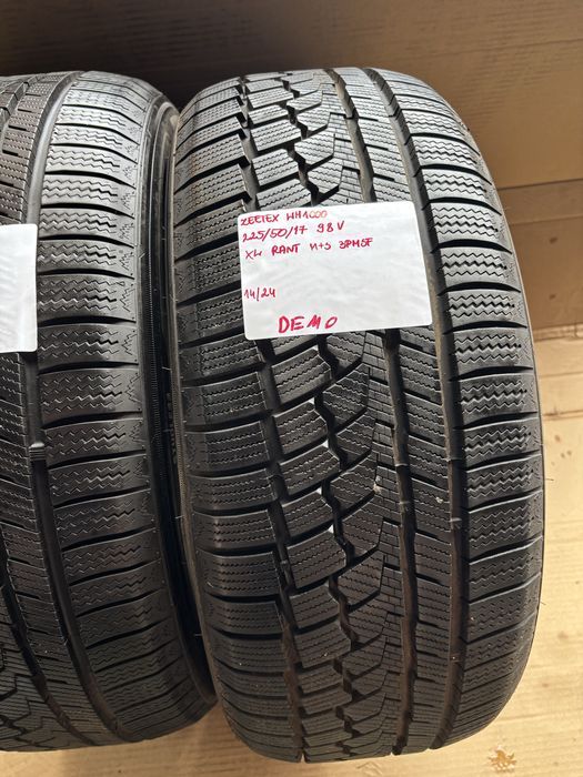 2x 225/50R17 98V ZEETEX WH1000 opona zimowa DEMO 2024 XL RANT M+S 3PMS