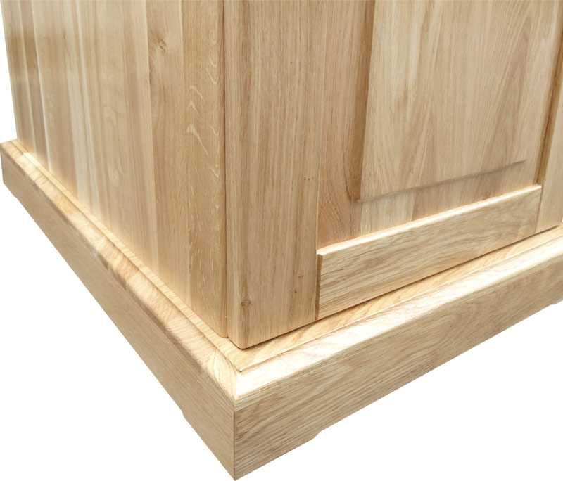 biurko dębowe BDM-5, producent na zamówienie, meble sosnowe, z drewna