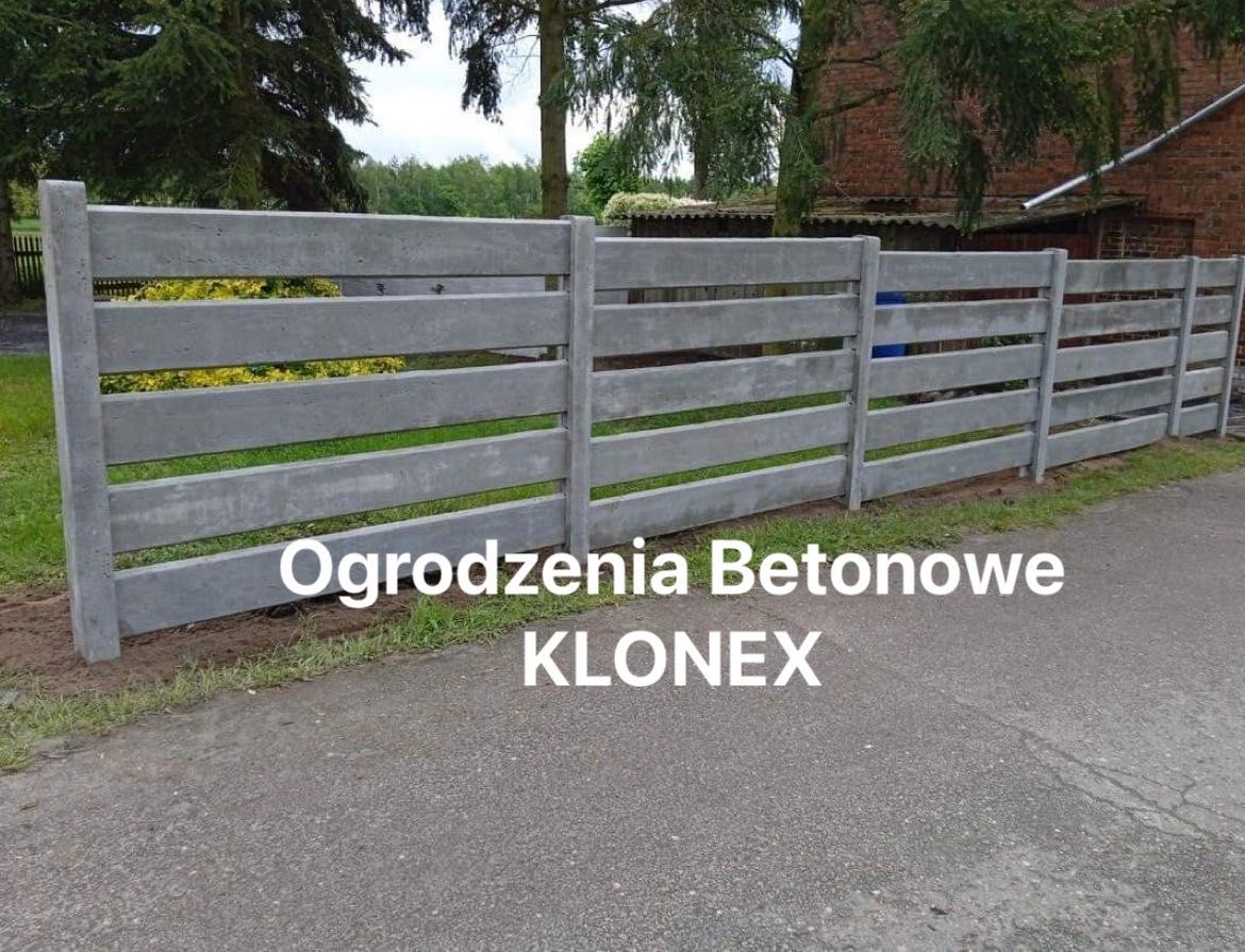 PRODUCENT Nowoczesnych Ogrodzeń Betonowych KLONEX