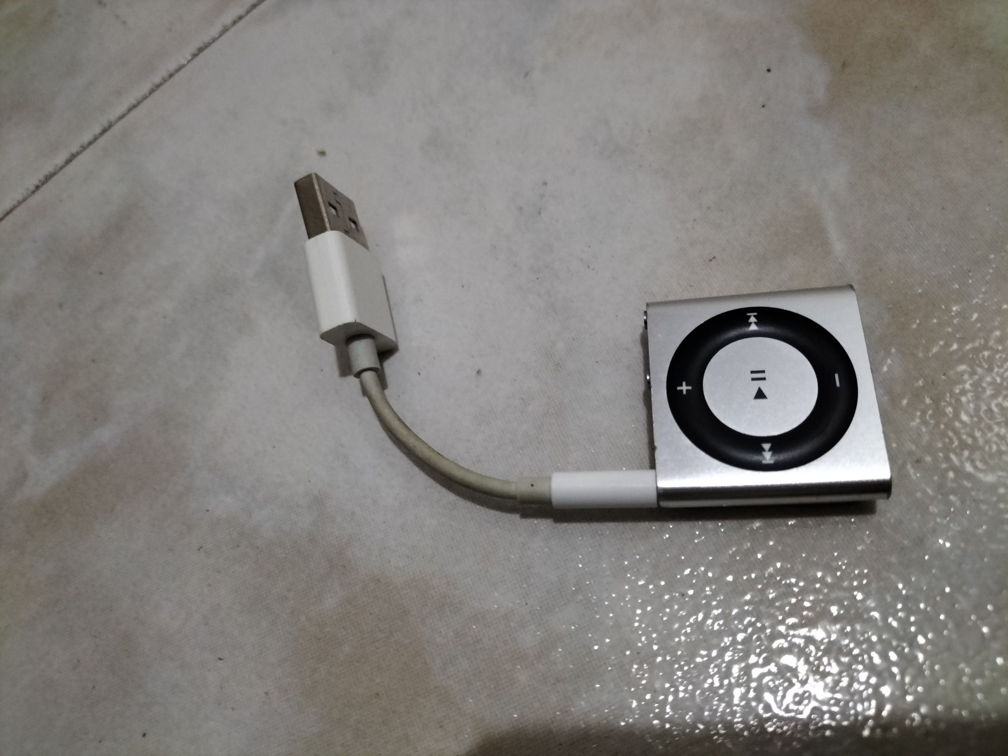 iPod shuffle - a funcionar