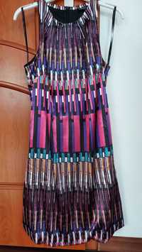 Kolorowa sukienka bombka Bodyflirt rozm. 38