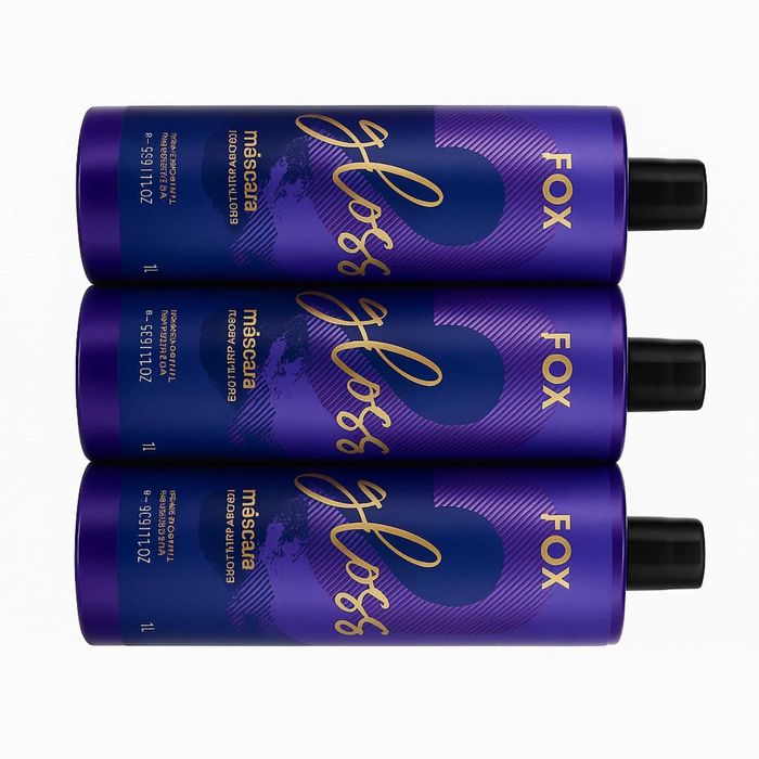 NOWY! FOX GLOSS 1L  Keratyna Кeratinowe Prostowanie