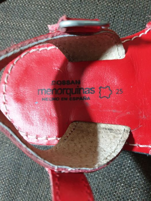 Menorquinas dossan originais novas