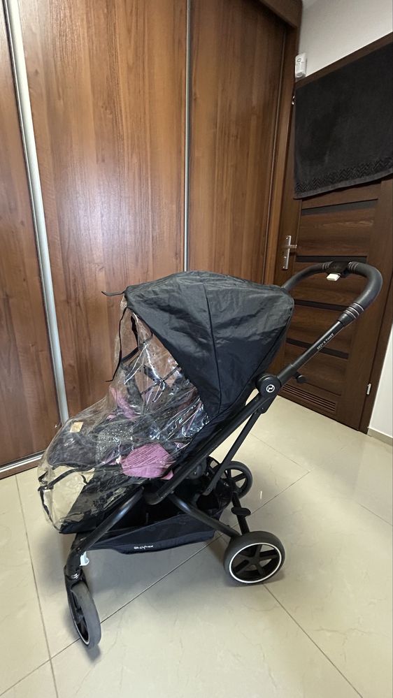 Wózek spacerówka CYBEX Easy Twist + osłona przeciwseszczowa