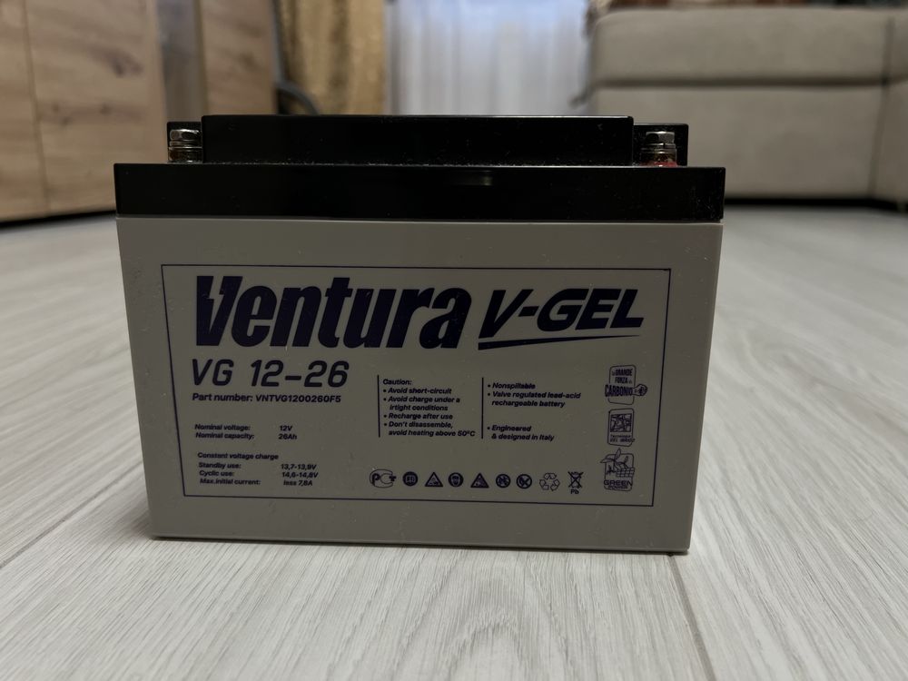 Акумулятор Ventura VG 12-26 GEL