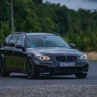 BMW E61 545i 333km, z gazem. Pedantycznie zadbana