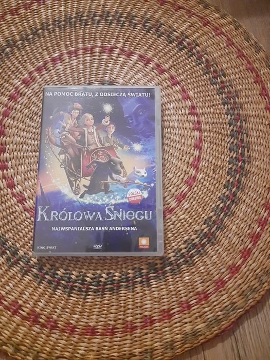 DVD z bajką Królowa Śniegu