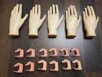 5 x Ręka Dłoń do ćwiczeń nauki manicure, przedłużania paznokci
