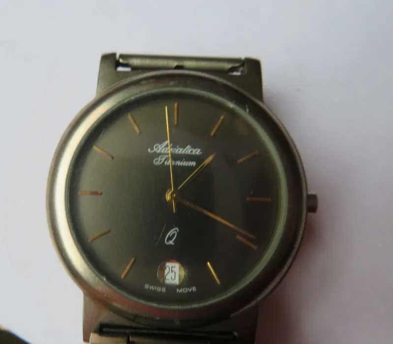 zegarek Adriatica szwajcarski tytanowy