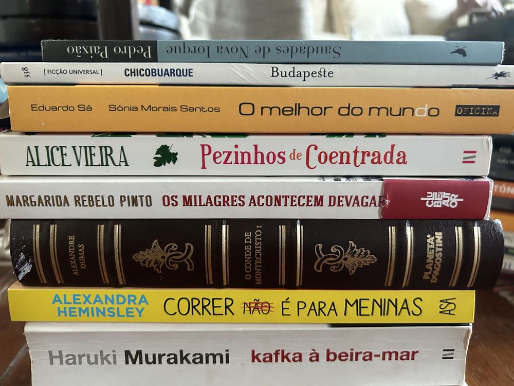 Livros diversos em bom estado