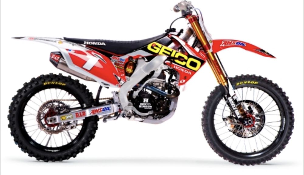 Honda CRF graphic kit autocolantes com capa de banco