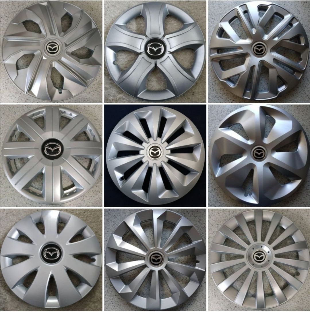 Колпаки Ковпаки Mazda Мазда r15 16 14 14 2,3,5,6 диски Шини колеса