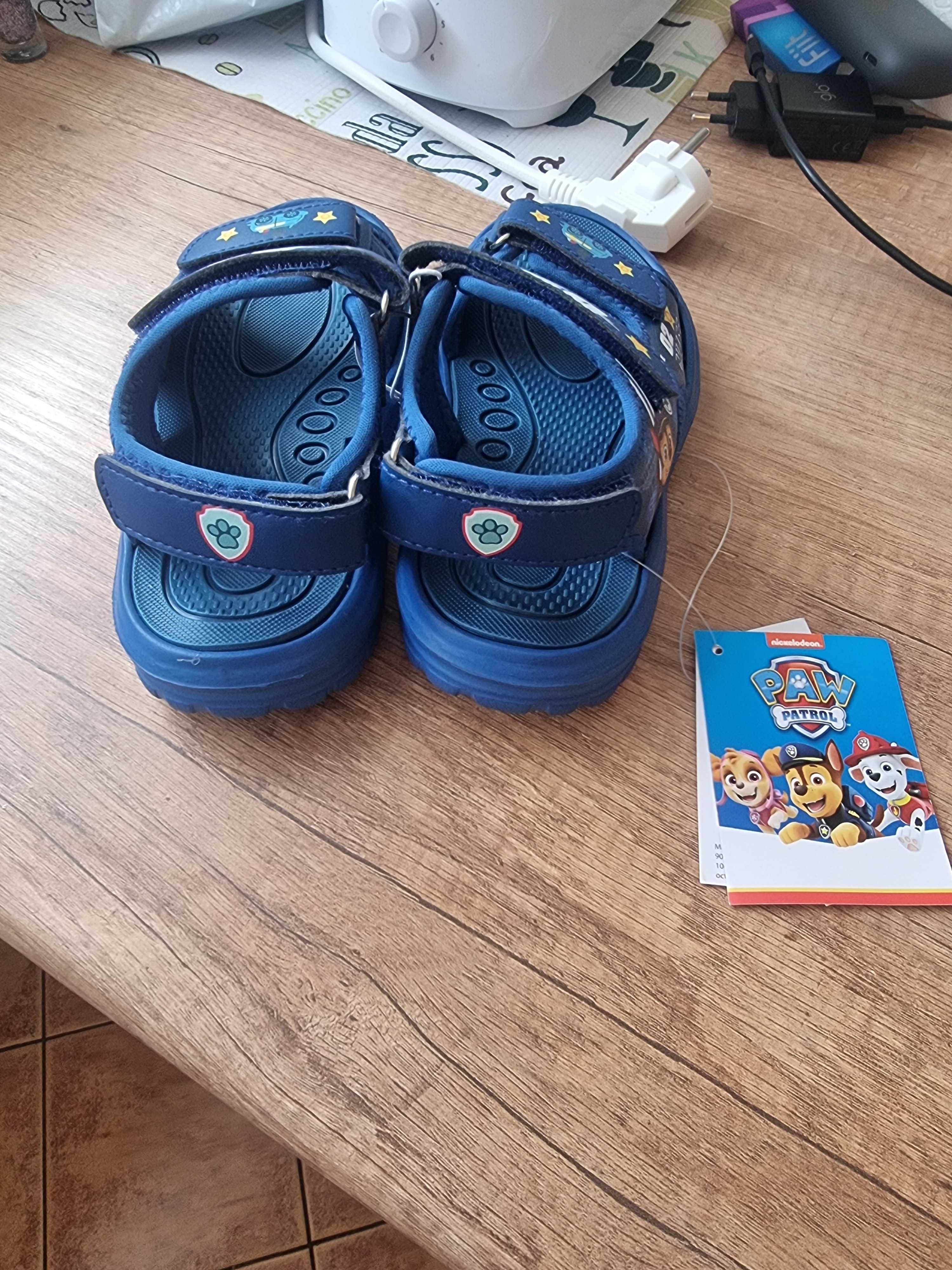 Sandałki dla chłopca Psi Patrol 19 cm