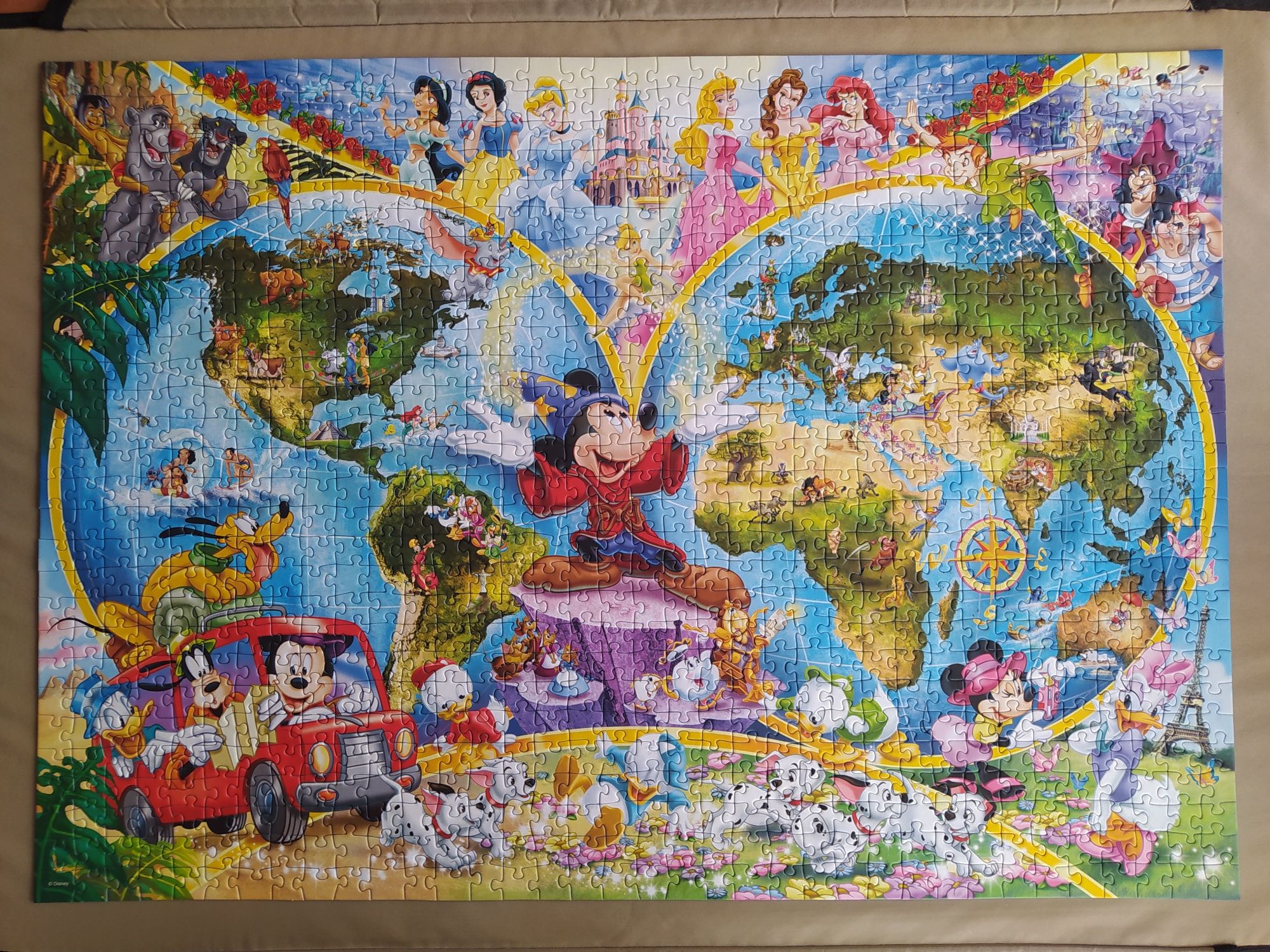 Puzzle 1000 Ravensburger Disney różne