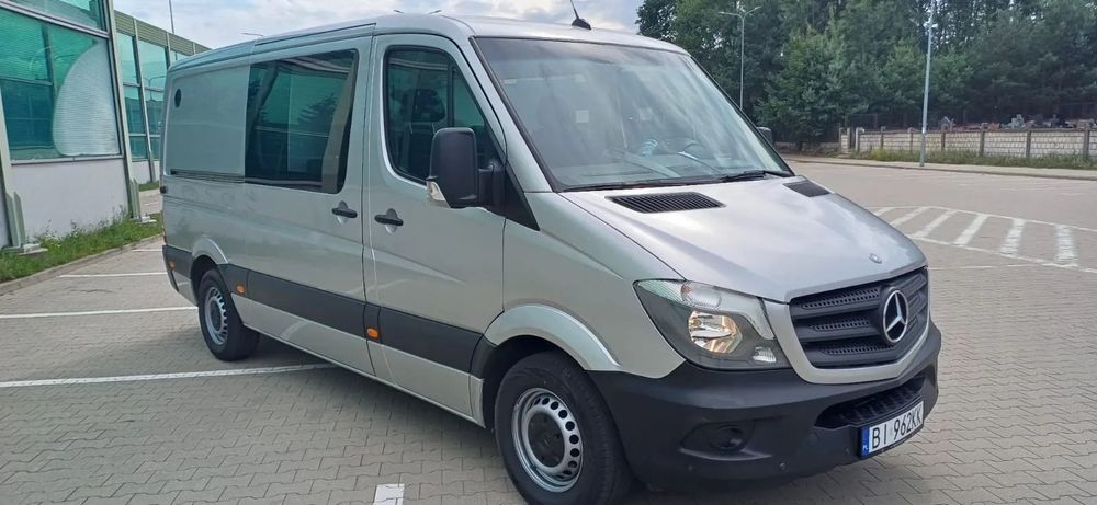 Mercedes-Benz Sprinter jak 316 Doka brygadówka FV 23%