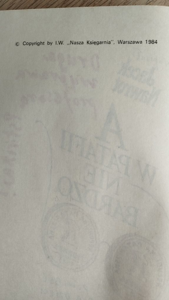 A w Patafii nie bardzo; Jacek Nawrot