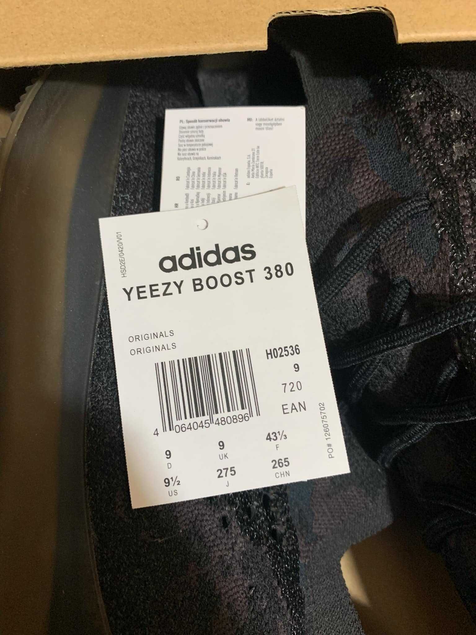 Buty adidas Yeezy Boost 380 Onyx Reflective