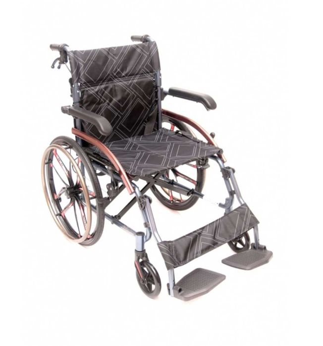 Lekki aluminiowy wózek inwalidzki