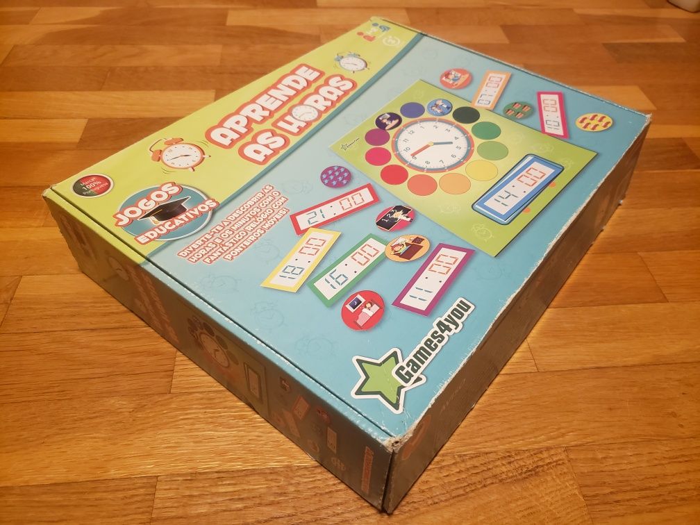 Aprende as Horas - jogo didáctico