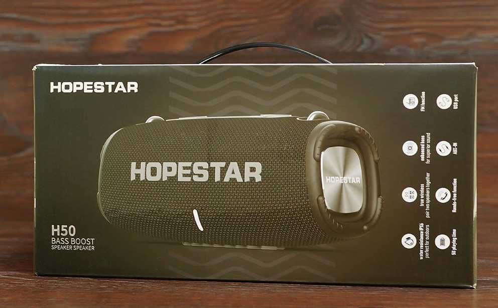 Портативная Bluetooth колонка Hopestar H50