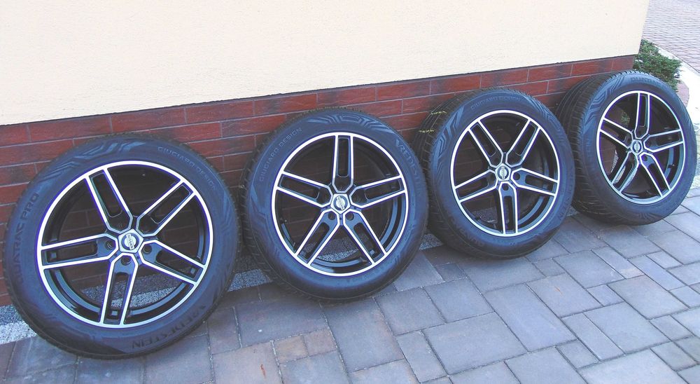 ALUMFELGI 18"5x114,3+ OPONY CAŁOROCZNE ,Nissan Qashqai,Renault,Toyota