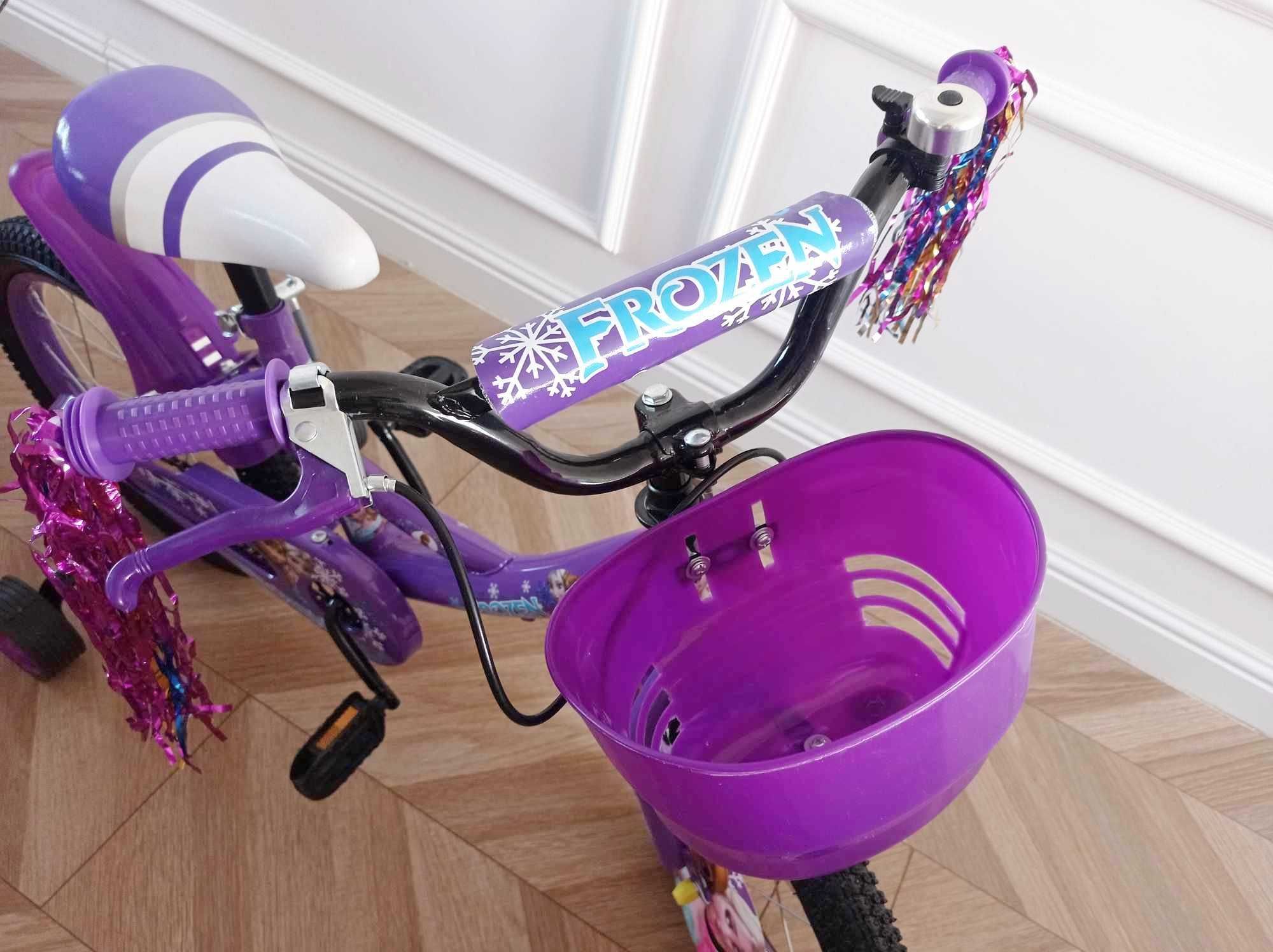 Nowy rower dziecięcy 16 cali rowerek dla dziewczynki 3-6 lat