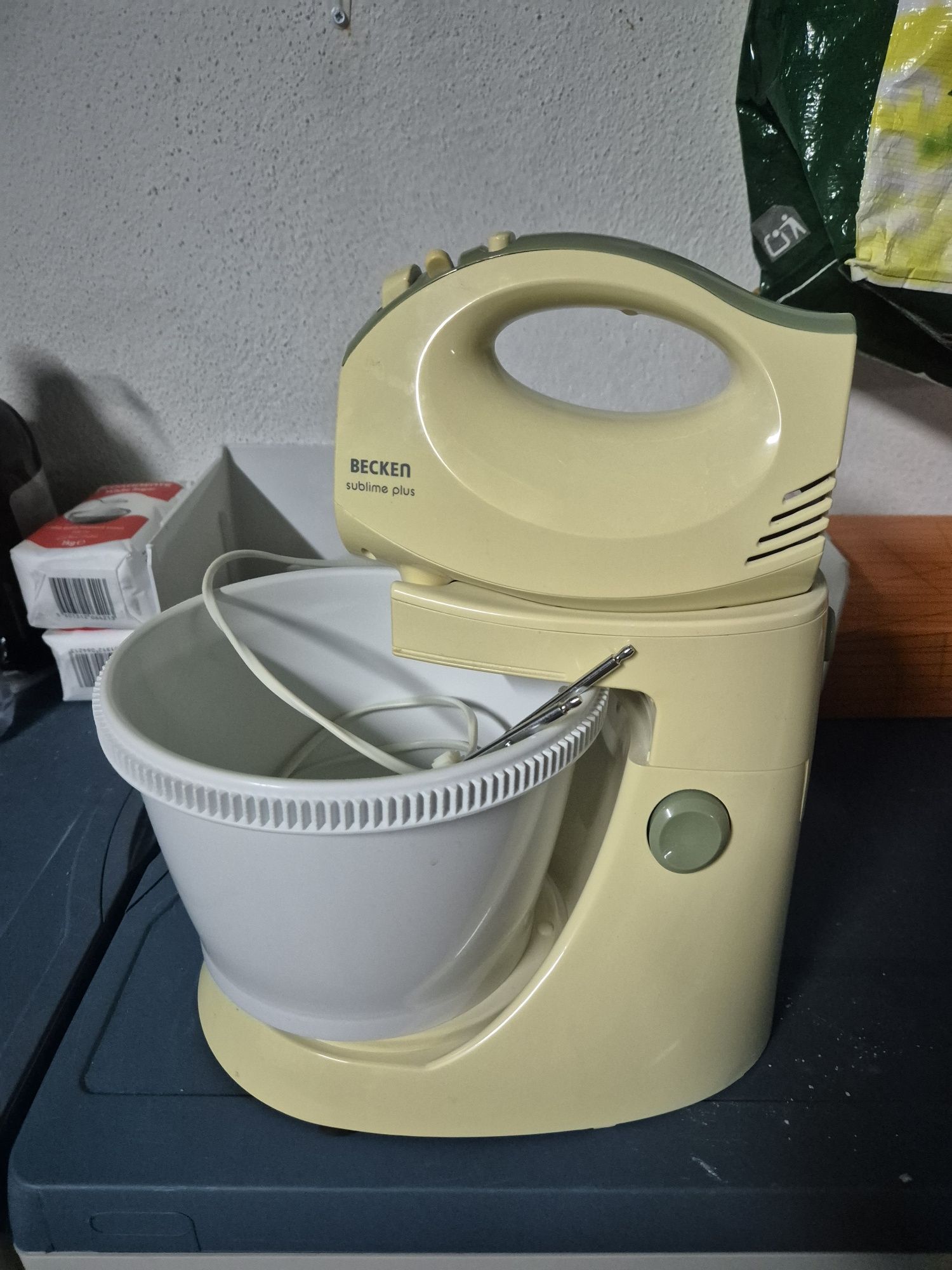 Batedeira Becken avariada!
