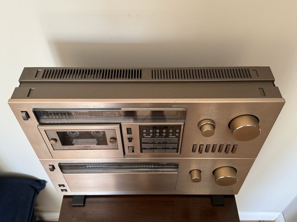SHARP SM 1255 Flat Amplifier Radiomagnetofon Amplituner Deck
