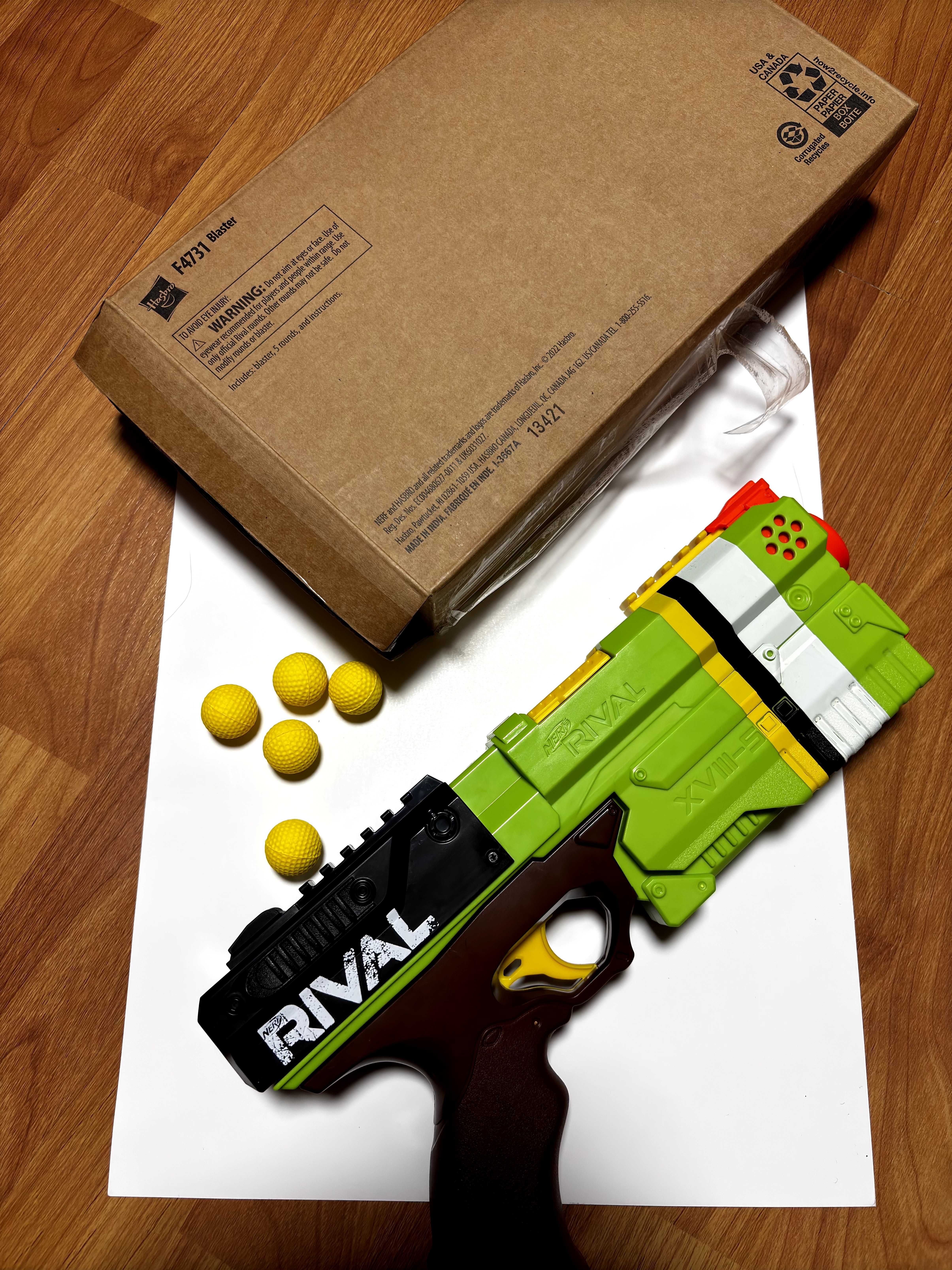 Бластер Nerf Rival Kronos XVIII-500