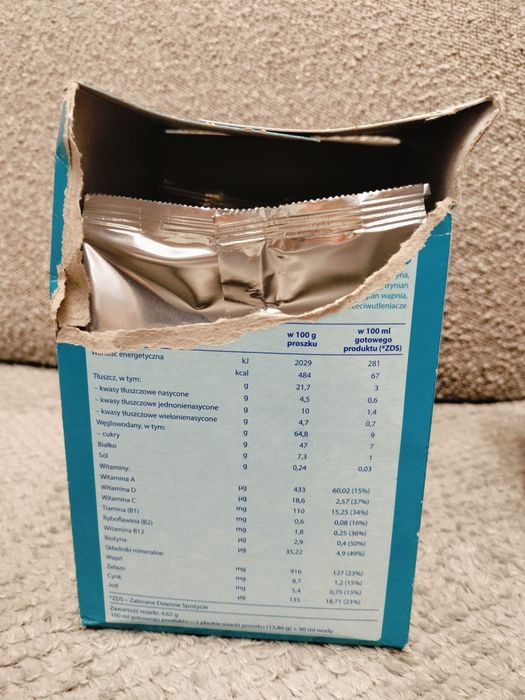 Mleka modyfikowane dla dzieci