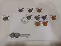 Selos Numismática Portuguesa 1.° Grupo
Sobrescrito:10€
5 selos solt