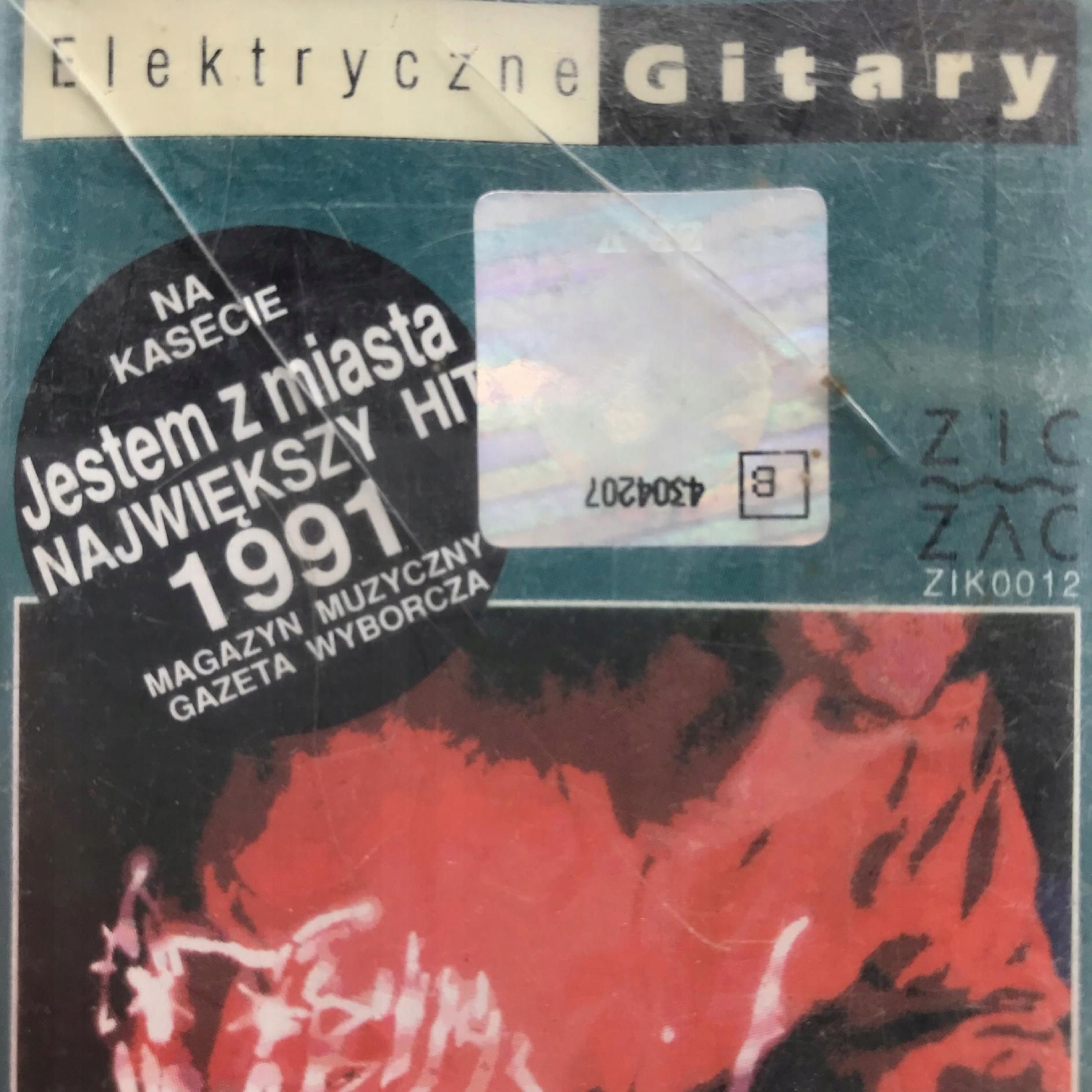 kaseta - elektryczne gitary - wielka radość