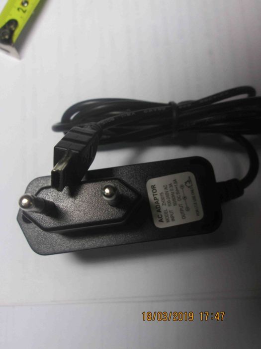 AC Adaptor ZH3015 5V-1.5A miniUSB (Тип B).