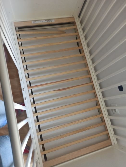 Łóżeczko niemowlęce woodies+materac+szuflada