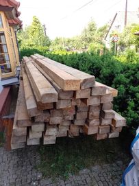 drewno - kantówka sosnowa cięta na wymiar 16x10x550 cm