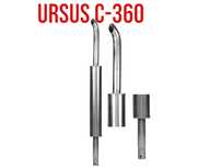 TŁUMIK 1280mm URSUS C-360 360-P Nowy z Kwasówki Inox FV Polski Produkt