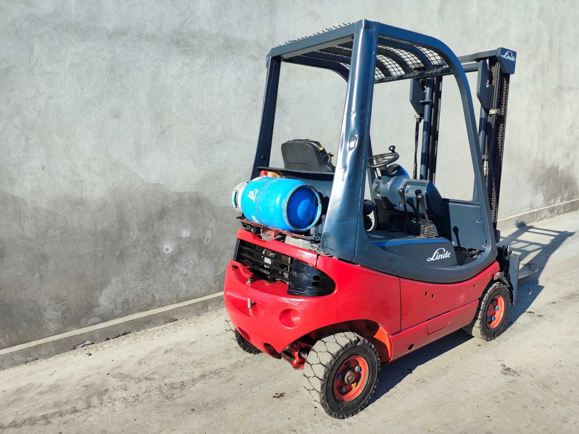 Wózek widłowy Linde H16 z UDT, 4 sekcje, widlak, ładowarka