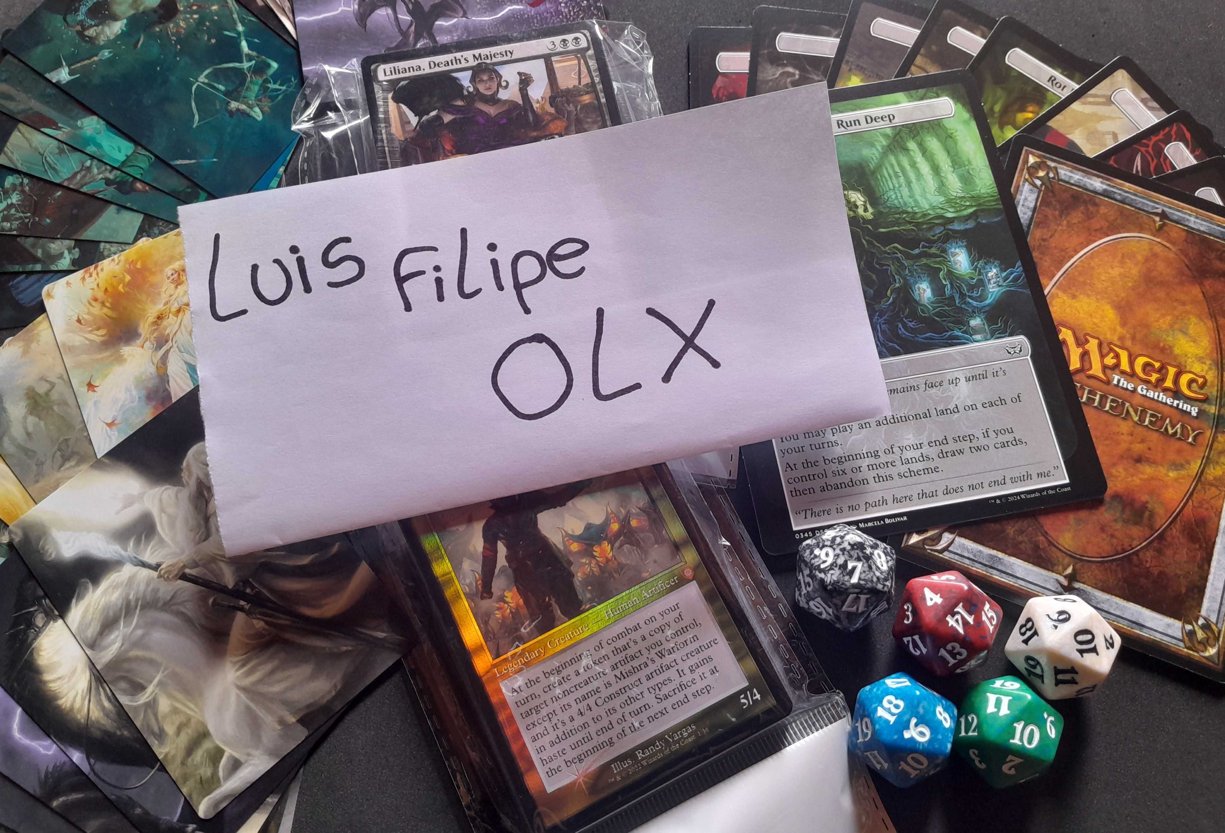 MTG- 71 Rares+50 Foils+ Set Scheme Cards+ Art Cards+ Dados