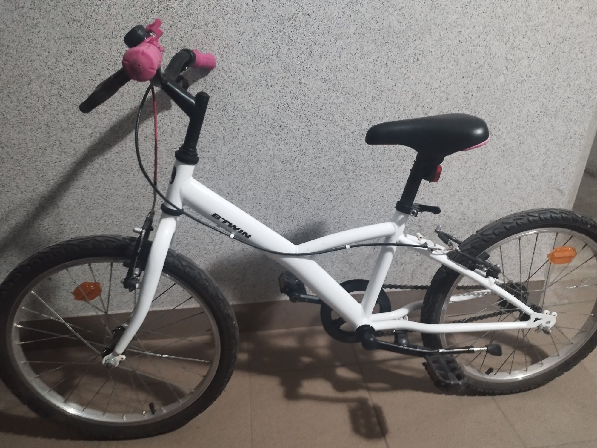Rower 20 Btwin biały