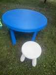 ikea mamut stolik z taborecikiem