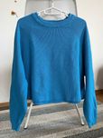 Niebieski sweter damski Pull and Bear