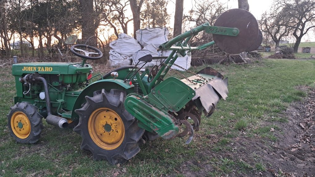 Traktorek Shibaura 4x4 SU1300 glebogryzarka